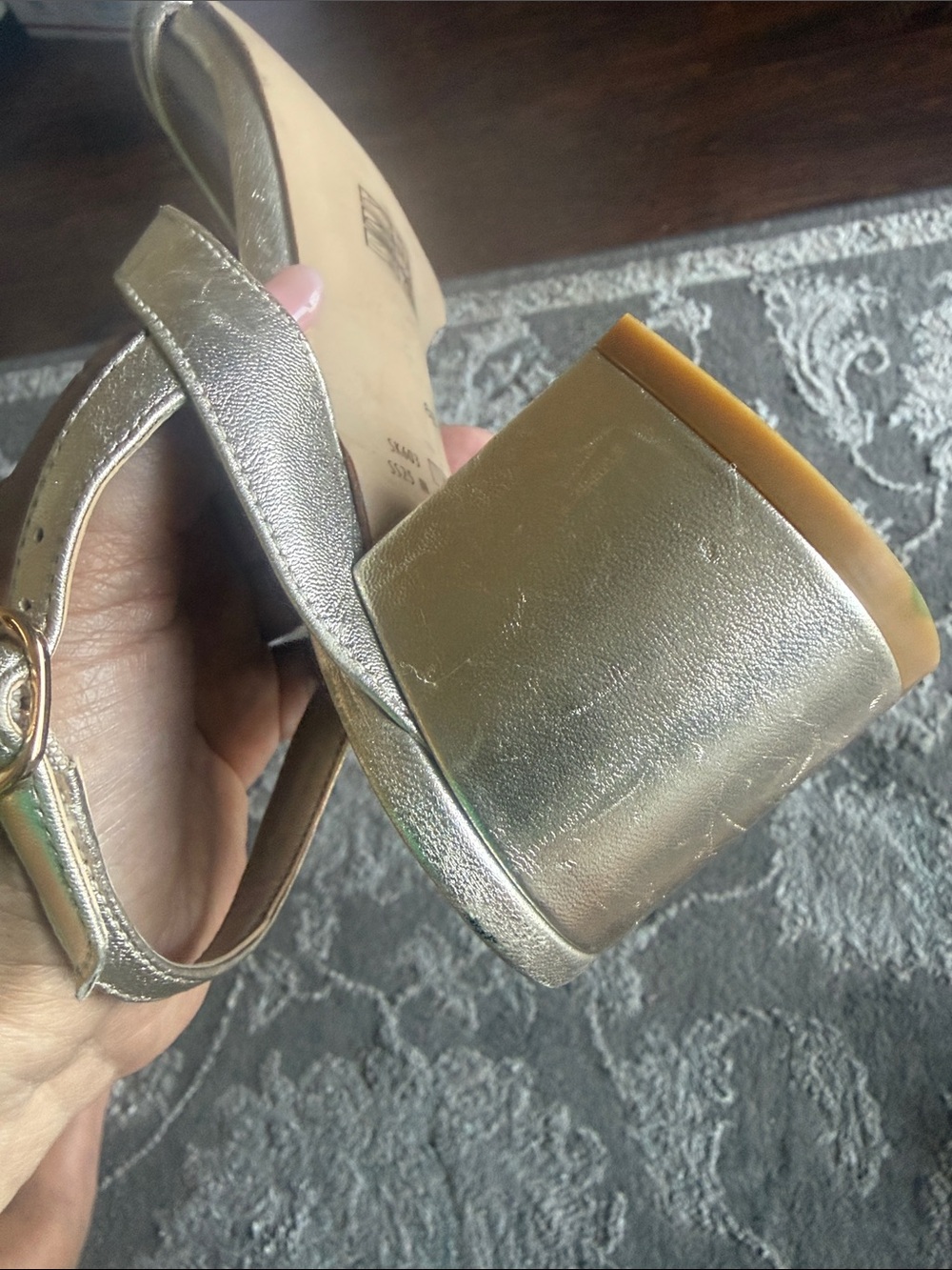 Stuart Weitzman Oasis 50 Block Sandal (Women) 8B NWOT - Picture 10 of 12